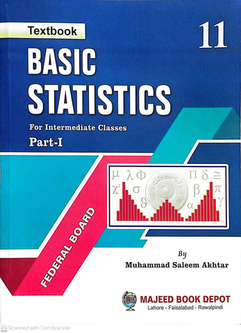 1st Year/ Grade 11 (Intermediate) Statistics Book (SNC 2025) Edition (Federal Board)