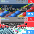 Cambridge A-Level Pure Mathematics-3 (P3) & Probability & Statistic-1 (S1) (9709) Practice Worksheets by Sir. Farid Ahmad.