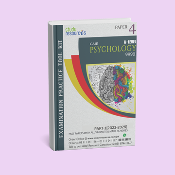 Cambridge A-Level Psychology (9990) P-4 Past Papers (2023-2025)