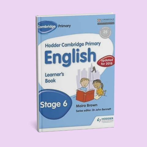 Hodder Cambridge Primary English Learner’s Book (Stage 6)