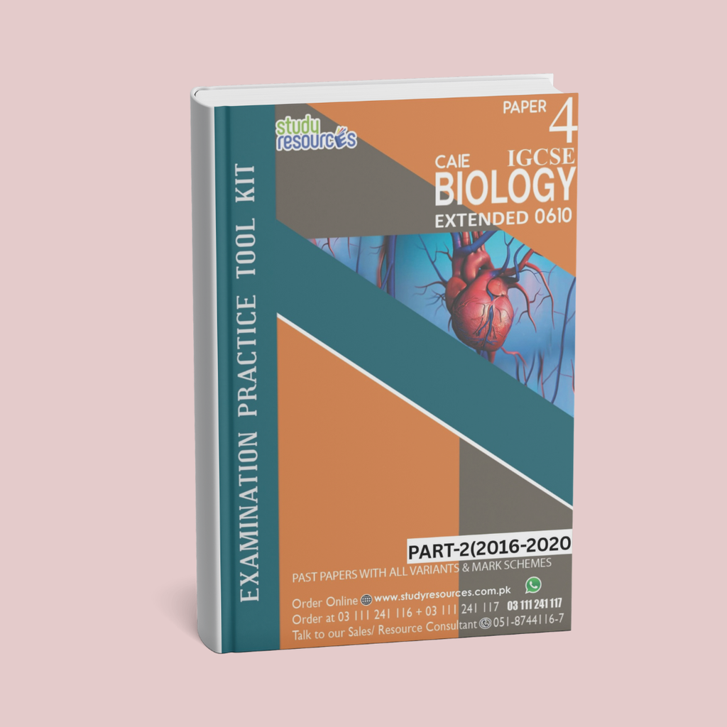 Cambridge IGCSE Biology (0610) P-4 Past Papers Part-2 (2016-2020) Extended