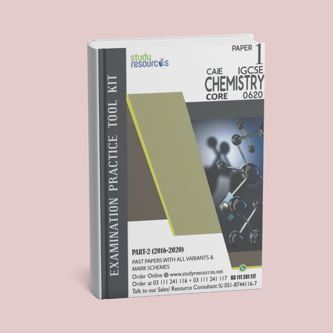 Cambridge IGCSE Chemistry (0620) P-1 Past Papers Part-2 (2016-2020) Core