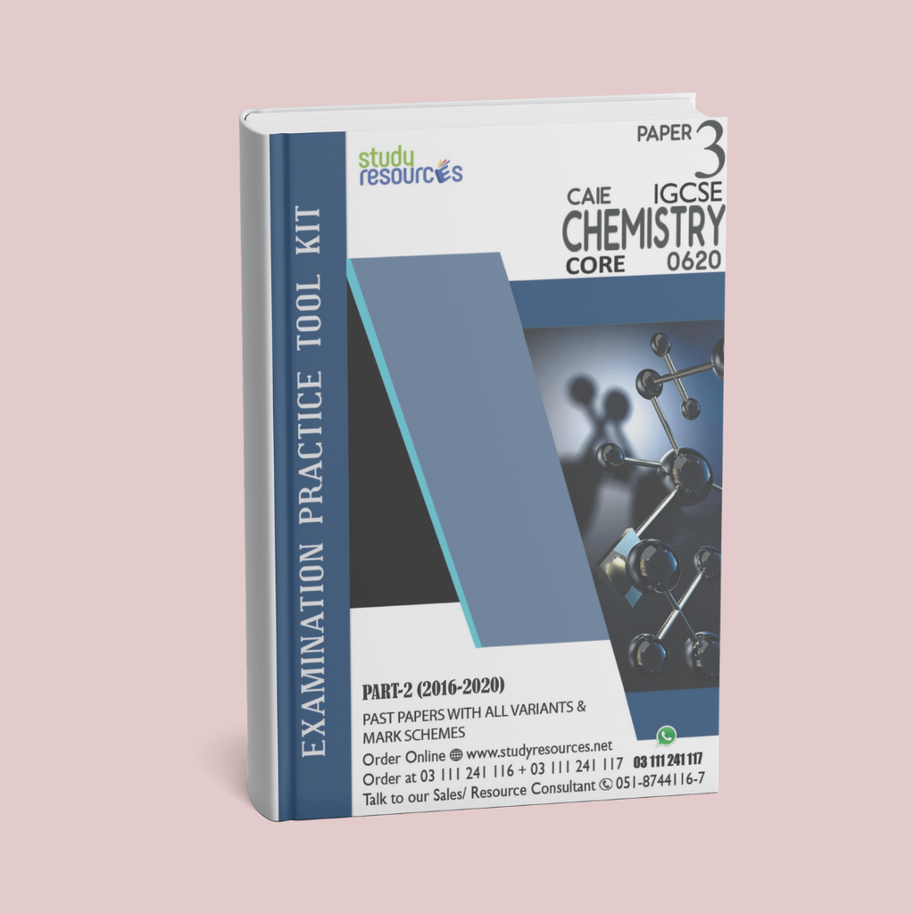 Cambridge IGCSE Chemistry (0620) P-3 Past Papers Part-2 (2016-2020) Core