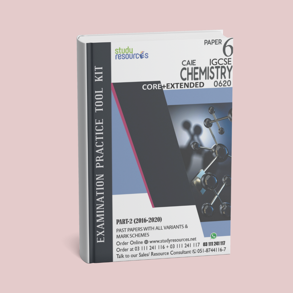 Cambridge IGCSE Chemistry (0620) P-6 Past Papers Part-2 (2016-2020) Core+Extended