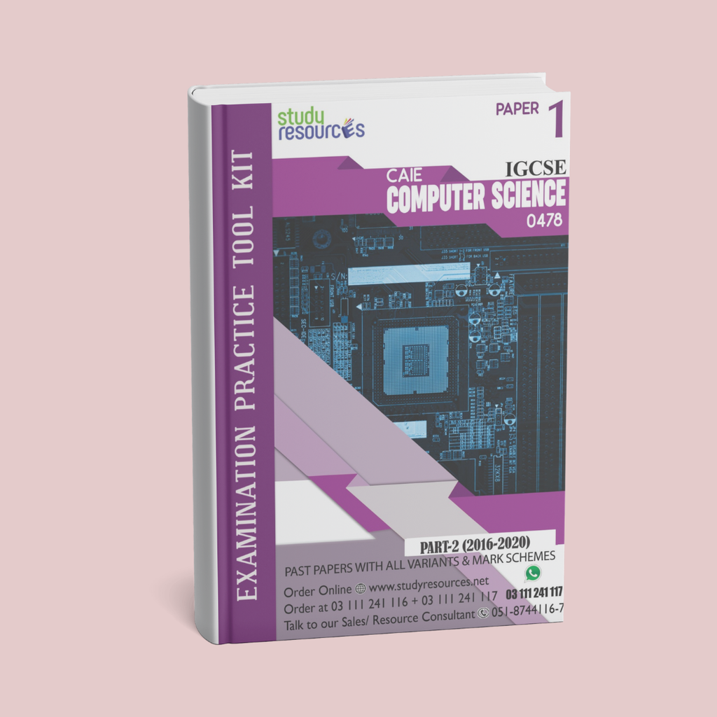 Cambridge IGCSE Computer Science (0478) P-1 Past Papers Part-2 (2016-2020)