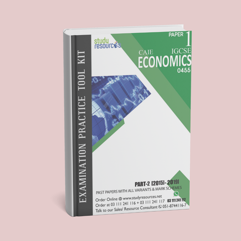 Cambridge IGCSE Economics (0455) P-1 Past Papers Part-2 (2016-2020)