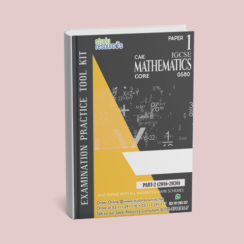 Cambridge IGCSE Mathematics (0580) P-1 Past Papers Part-2 (2016-2020) Core