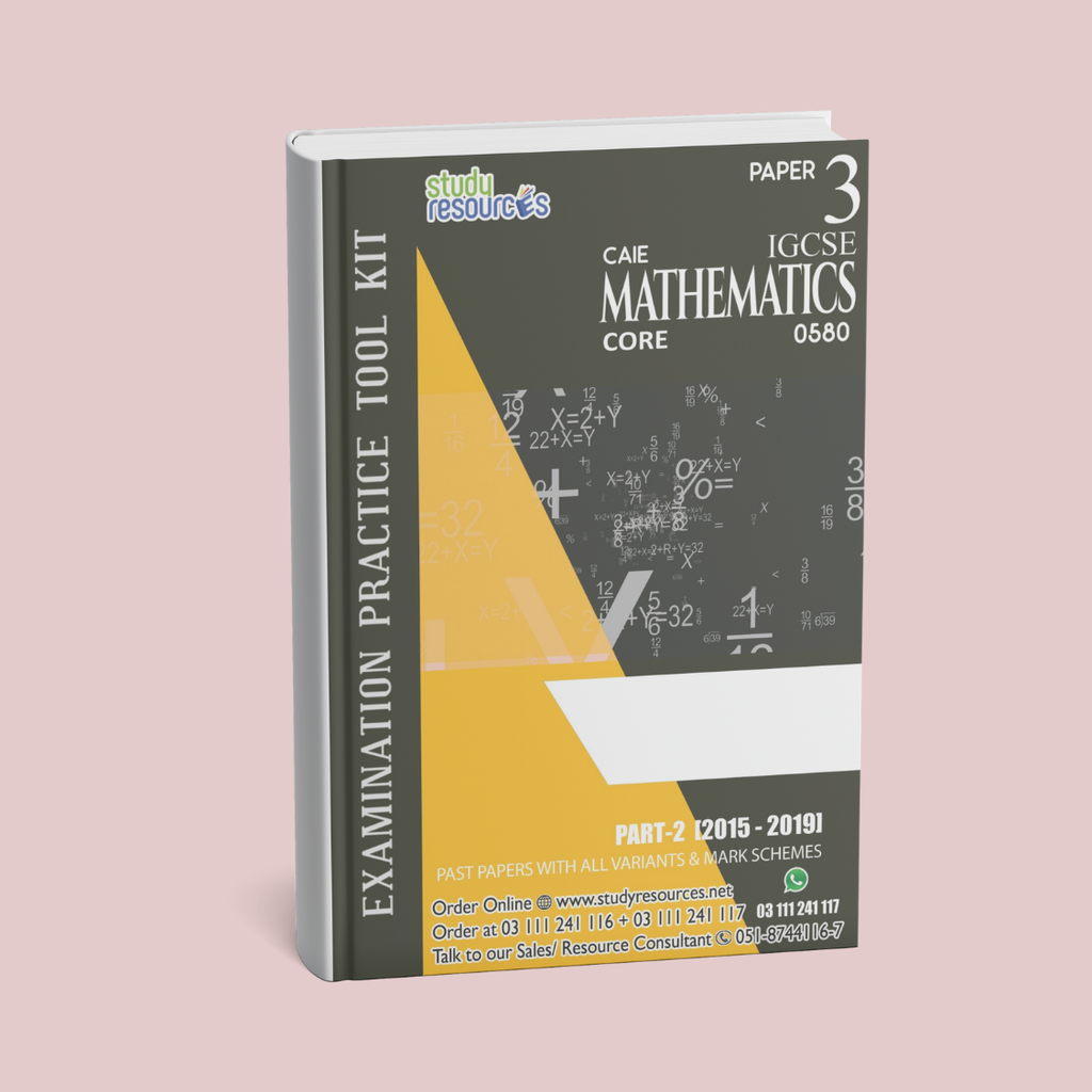 Cambridge IGCSE Mathematics (0580) P-3 Past Papers Part-2 (2016-2020) Core