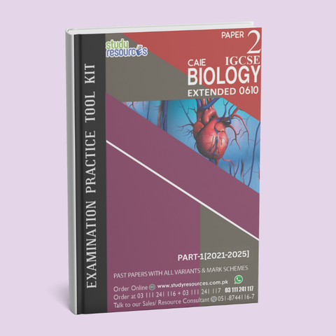 Cambridge IGCSE Biology (0610) P-2 Past Papers Part-1 (2021-2025) Extended