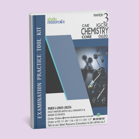 Cambridge IGCSE Chemistry (0620) P-3 Past Papers Part-1 (2021-2025) Core