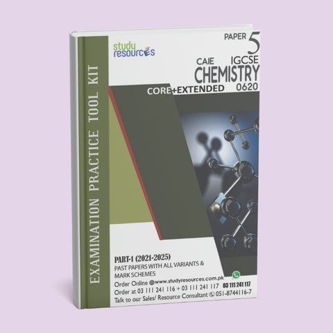 Cambridge IGCSE Chemistry (0620) P-5 Past Papers Part-1 (2021-2025) Core+Extended
