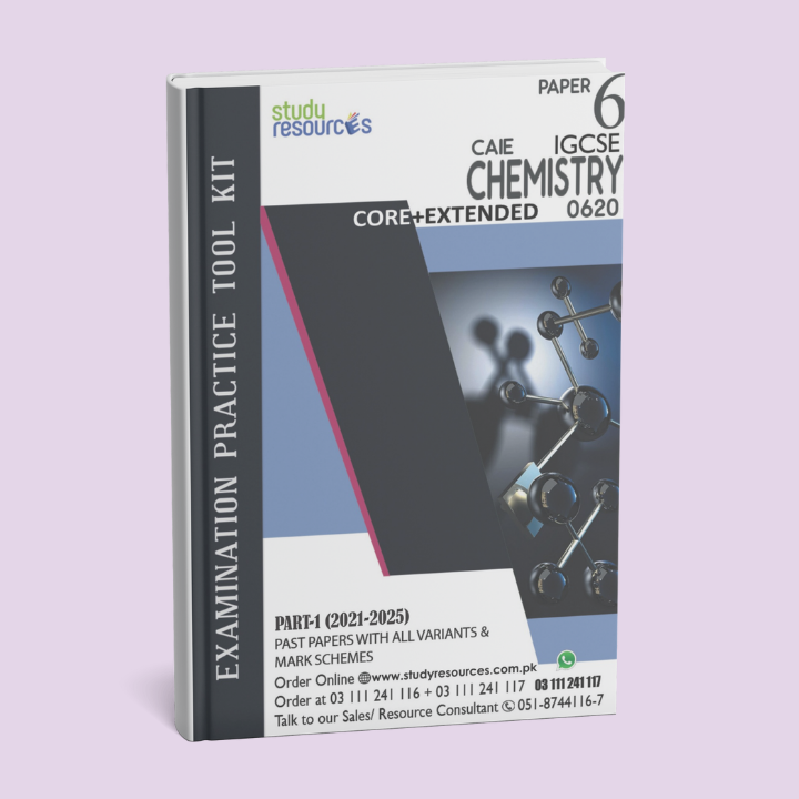 Cambridge IGCSE Chemistry (0620) P-6 Past Papers Part-1 (2021-2025) Core+Extended