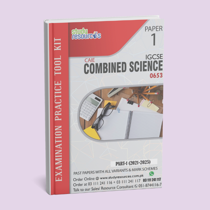 Cambridge IGCSE Combined Science (0653) P-1 Past Papers Part-1 (2021-2025)
