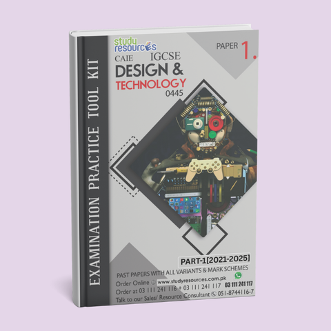 Cambridge IGCSE Design & Technology (0445) P-1 Past Papers Part-1 (2021-2025)
