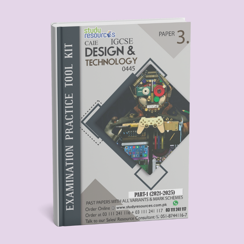 Cambridge IGCSE Design & Technology (0445) P-3 Past Papers Part-1 (2021-2025)
