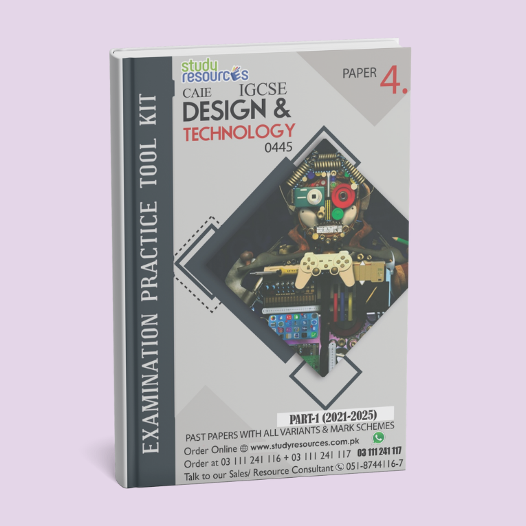 Cambridge IGCSE Design & Technology (0445) P-4 Past Papers Part-1 (202 ...