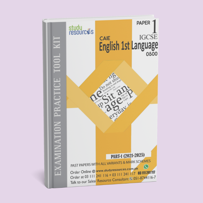 Cambridge IGCSE English 1st Language (0500) P-1 Past Papers Part-1 (2021-2025)