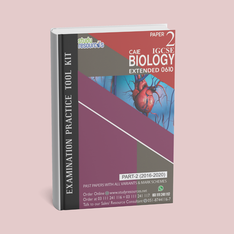 Cambridge IGCSE Biology (0610) P-2 Past Papers Part-2 (2016-2020) Extended