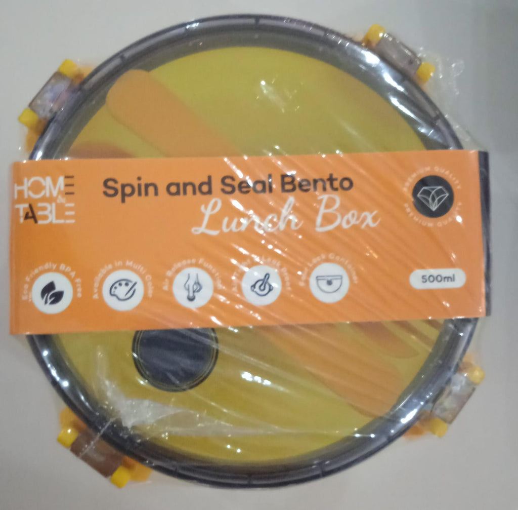 Home & Table /Spin and Seal Bento -Lunch Box