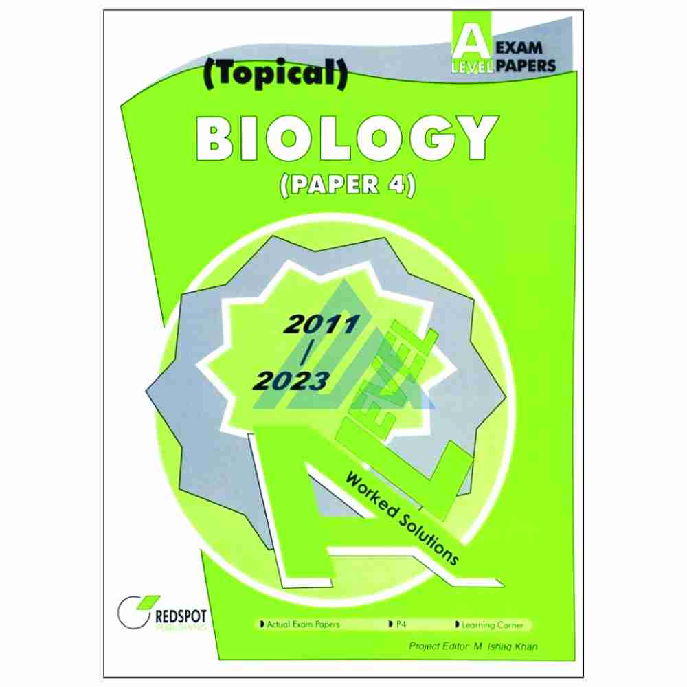 Topical Biological Example Cambridge A-Level Biology (9700) Topical Paper 4 RedSpot (2024 Edition ...