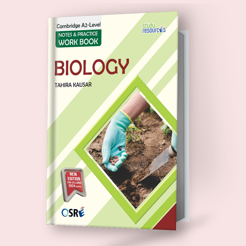 Cambridge A-Level Biology 9700 Revision Notes + Workbook by Tahira Kausar (New Edition 2024)