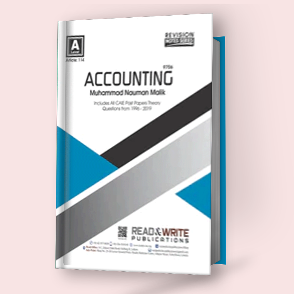 Cambridge AS & A-Level Accounting (9706) Revision Notes by M Nouman Malik R&W 114