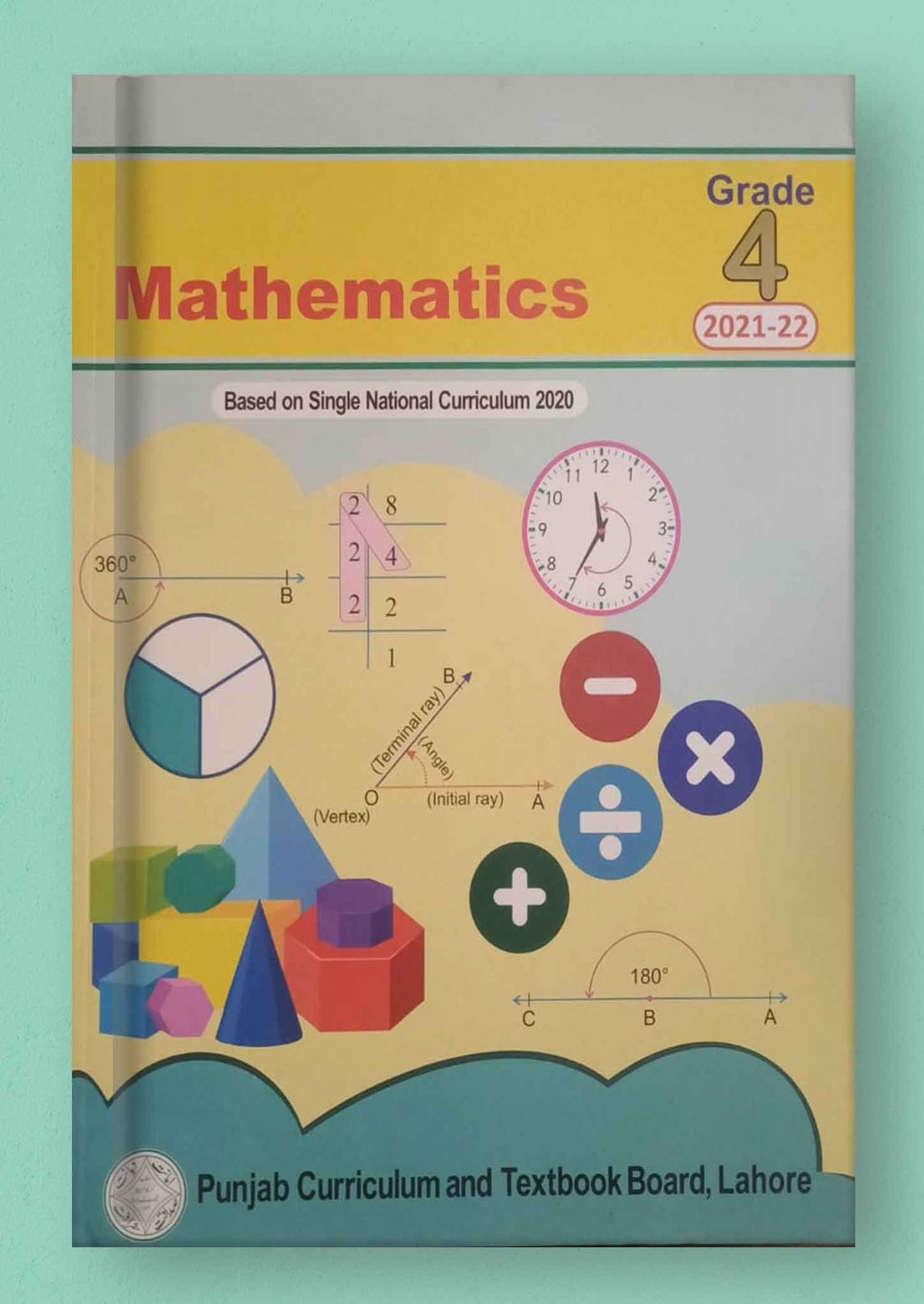 Class 4 Mathematics Textbook (Punjab Text Board)