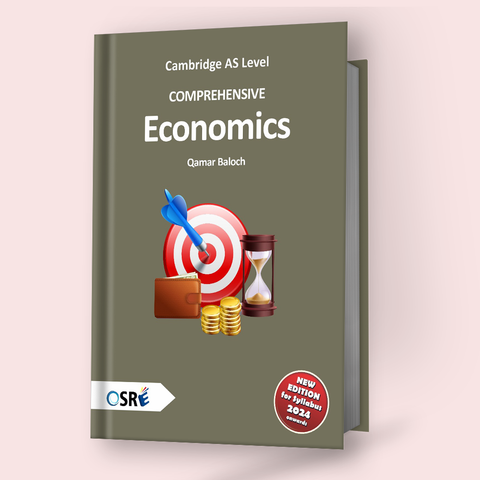 Cambridge AS-Level Comprehensive Economics (9708) by Qamar Baloch 2023 Edition