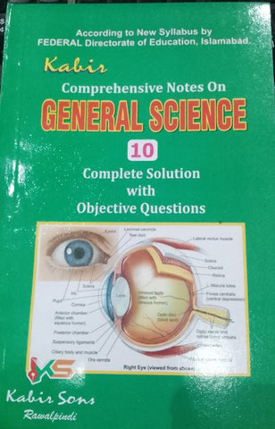 Class 10 Matric General Science Notes with Solutions to Objective Questions (Federal Boad)