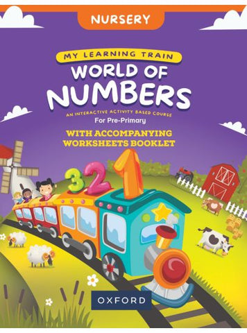My learning Train English World of Numbers for Nursery