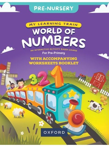 My learning Train English World of Numbers for Pre-Nursery