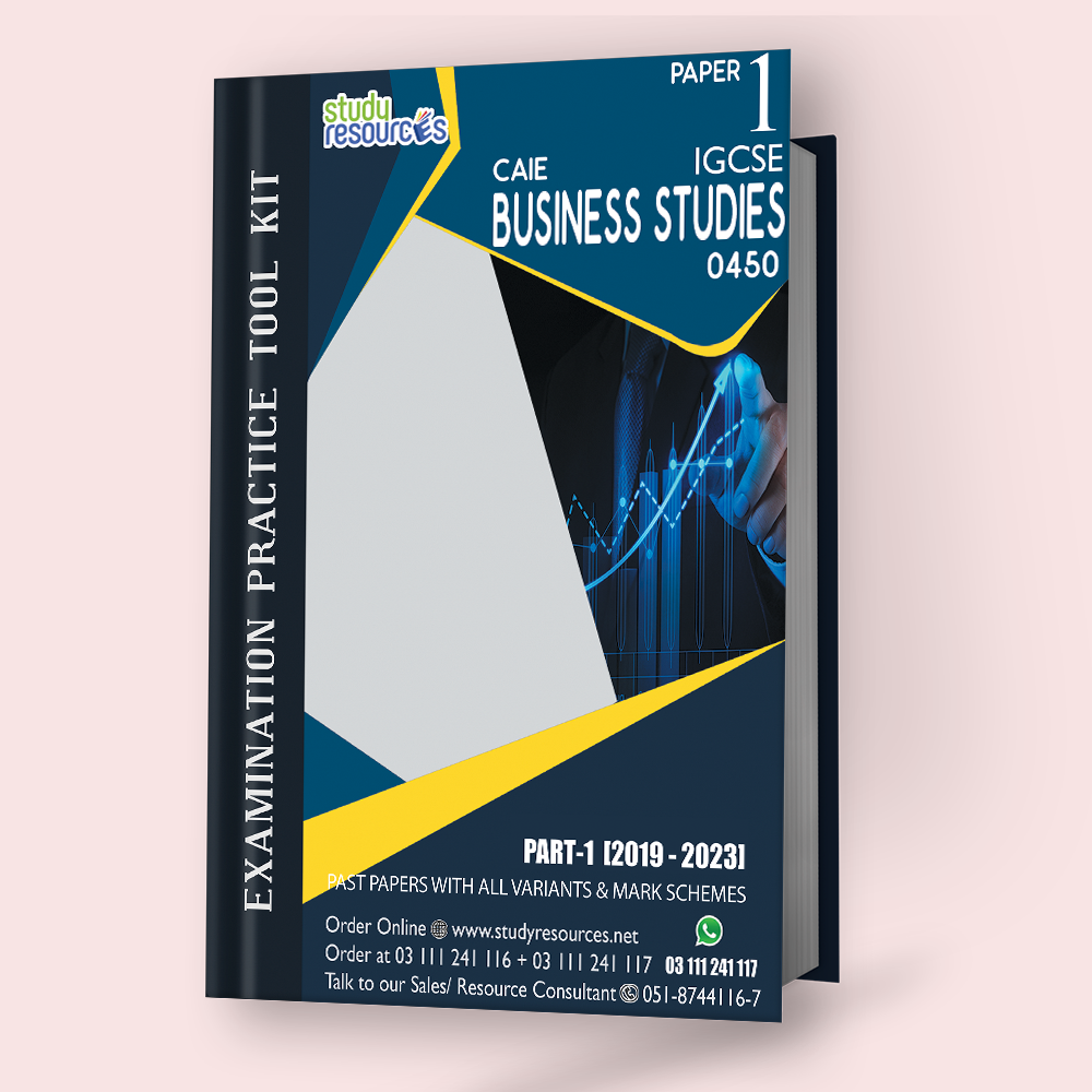 Cambridge IGCSE Business Studies (0450) P-1 Past Papers Part-1 (2019-2023)