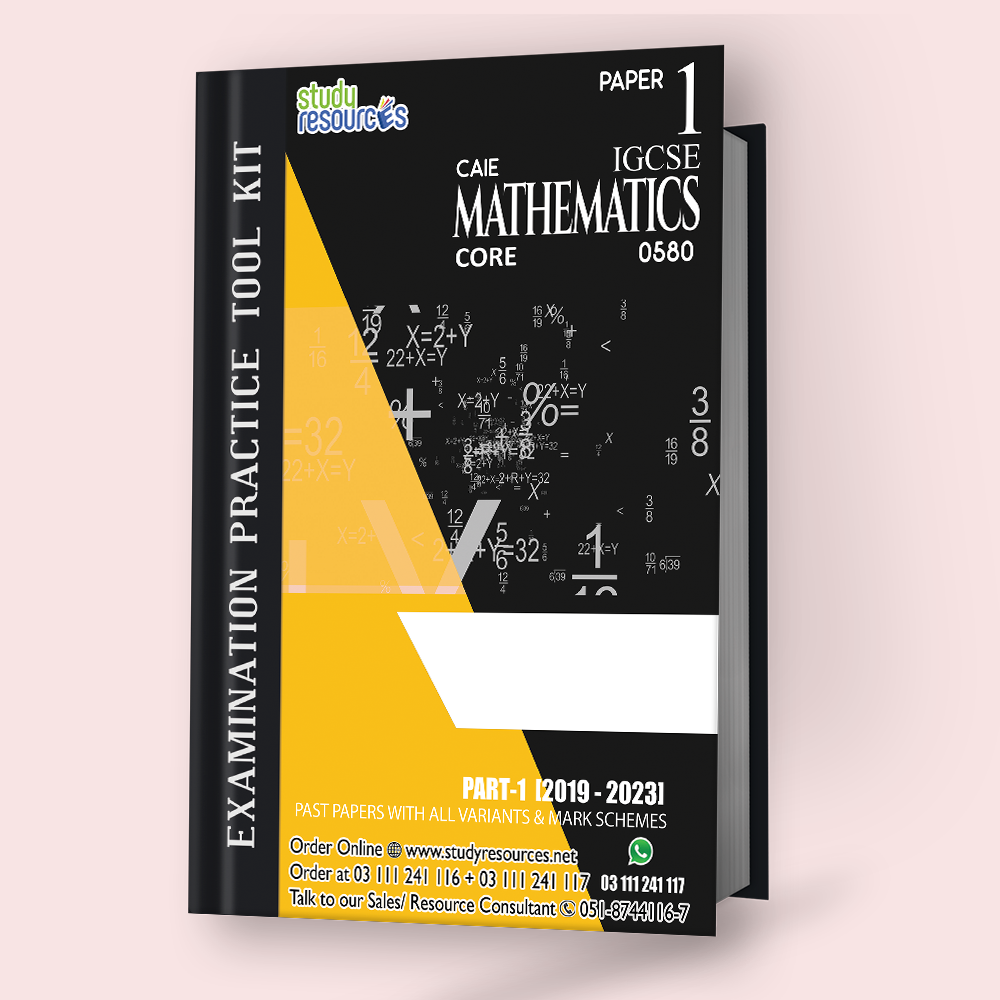 Cambridge IGCSE Mathematics (0580) P-1 Past Papers Part-1 (2019-2023) Core