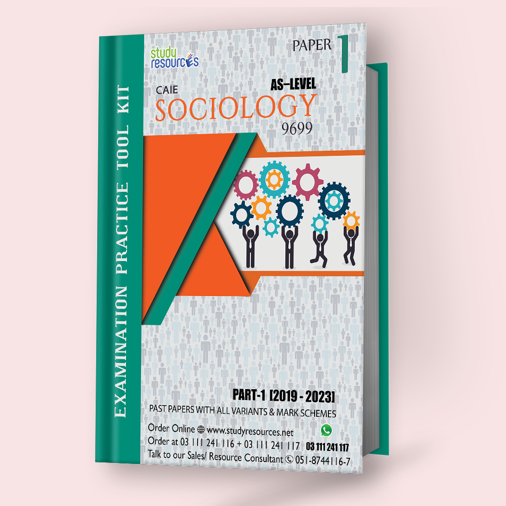 Cambridge AS-Level Sociology (9699) P-1 Past Papers Part-1 (2019-2023) - Study Resources