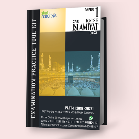 Cambridge IGCSE Islamiyat (0493) P-1 Past Papers Part 1(2019-2023)