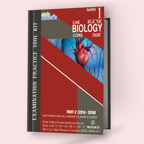 Cambridge IGCSE Biology (0610) P-1 Past Papers Part-2 (2014-2018) Core