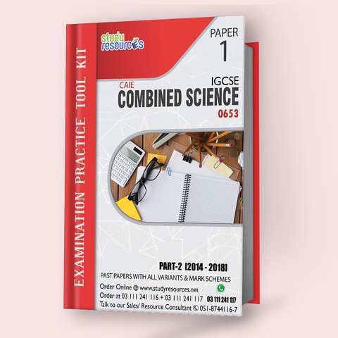 Cambridge IGCSE Combined Science (0653) P-1 Past Papers Part-2 (2014-2018)