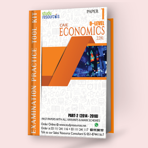 Cambridge O-Level Economics (2281) P-1 Past Papers Part-2 (2014-2018)