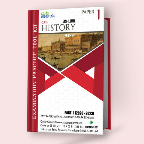 Cambridge AS-Level History (9489) P-1 Past Papers Part-1 (2020-2023) - Study Resources