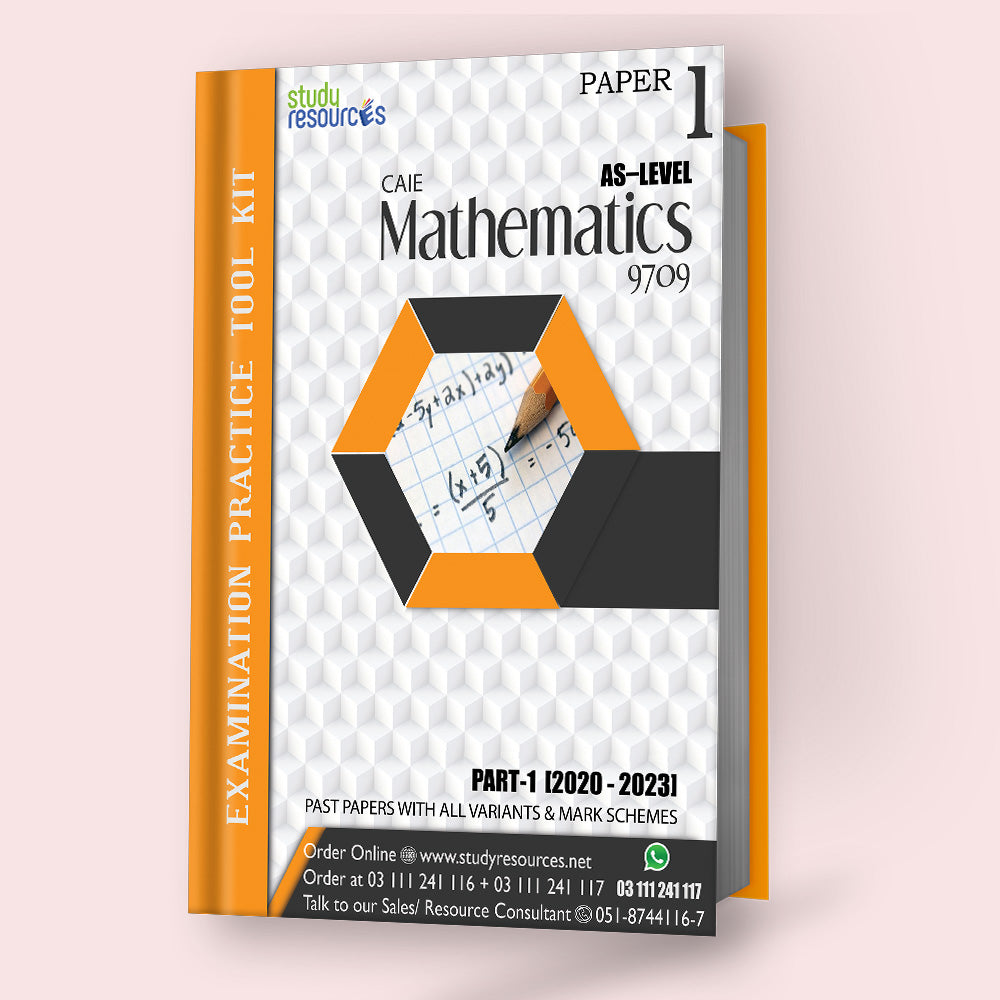Cambridge AS-Level Mathematics (9709) Pure Mathematics-1 Past Papers Part-1 (2020-2023)