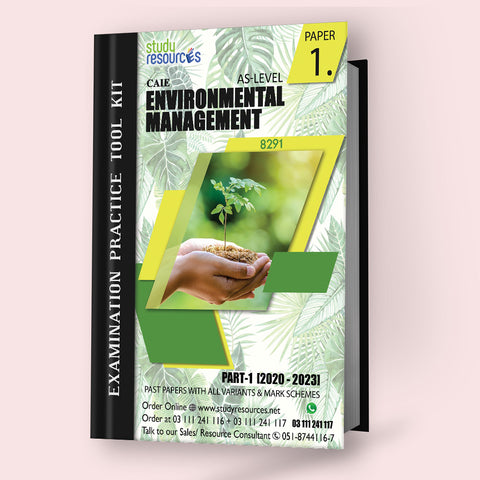 Cambridge AS-Level Environmental Management (8291) P-1 Past Papers Part-1 (2020-2023)