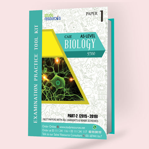 Cambridge AS-Level Biology (9700) P-1 Past Papers Part-2 (2015-2019) - Study Resources