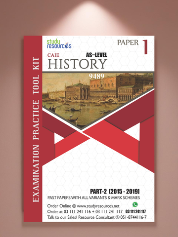 Cambridge AS-Level Histroy (9489) P-1 Past Papers Part-2 (2015-2019) - Study Resources