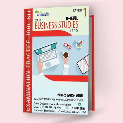 Cambridge O-Level Business Studies (7115) P-1 Past Papers Part-2 (2015-2019)