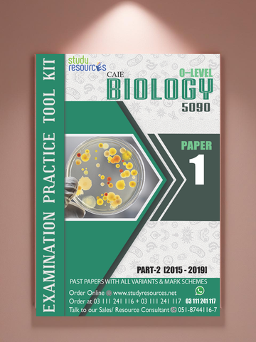 Cambridge O-Level Biology (5090) P-1 Past Papers Part-2 (2015-2019) - Study Resources