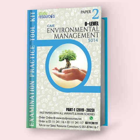 Cambridge O-Level Environmental Management (5014) P-2 Past Papers Part-1 (2019-2023) - Study Resources