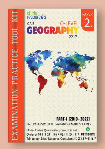 Cambridge O-Level Geography (2217) P-2 Past Papers Part-1 (2019-2022)