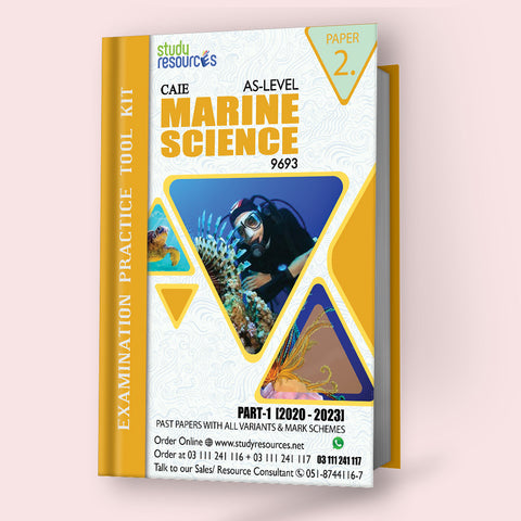 Cambridge AS-Level Marine Science (9693) P-2 Past Papers Part-1 (2020-2023)