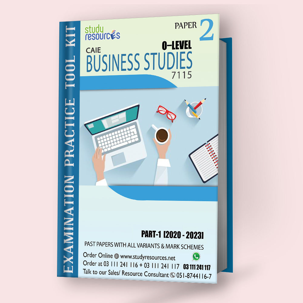Cambridge O-Level Business Studies (7115) P-2 Past Papers Part-1 (2020-2023)