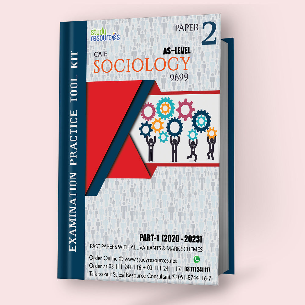 Cambridge AS-Level Sociology (9699) P-2 Past Papers Part-1 (2020-2023)
